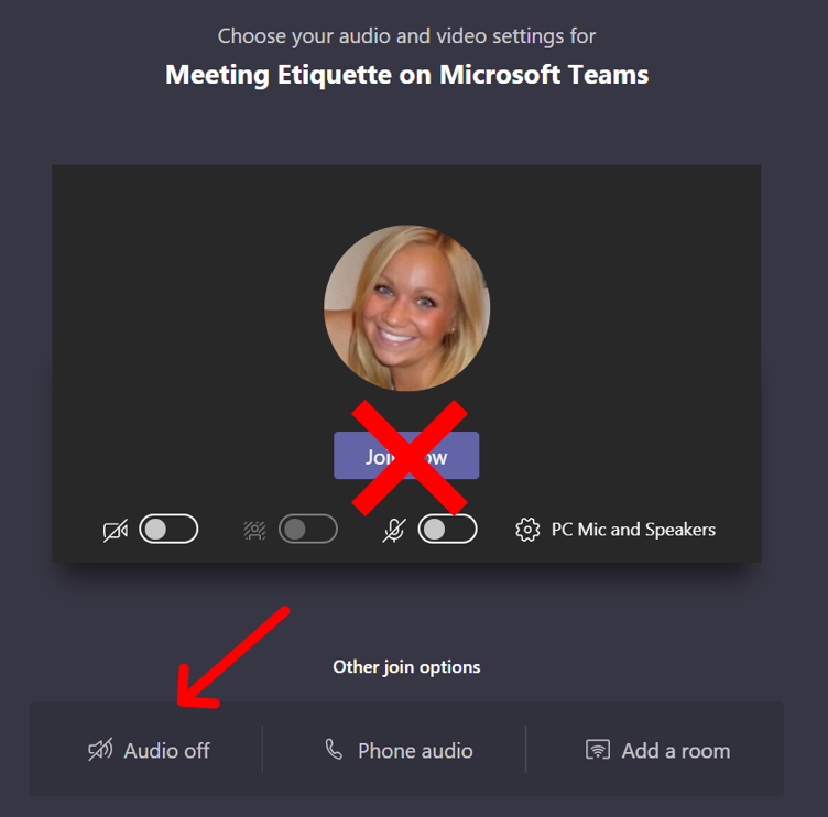 Meeting Etiquette on Microsoft Teams